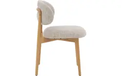Goossens eetkamerstoel bessy beige stof - 8260297-goossens-bessy-eetkamerstoel-stof-beige-01