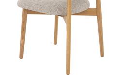 Goossens eetkamerstoel bessy beige stof - 8260297-goossens-bessy-eetkamerstoel-stof-beige-01