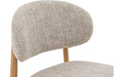 Goossens eetkamerstoel bessy beige stof - 8260297-goossens-bessy-eetkamerstoel-stof-beige-01