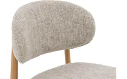 Goossens eetkamerstoel bessy beige stof - 8260297-goossens-bessy-eetkamerstoel-stof-beige-01