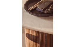 Goossens eettafel nova beige mortex - 8260026-goossens-nova-eettafel-mortex-beige-10
