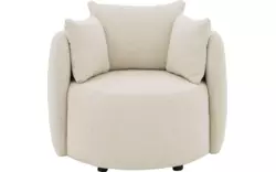 Goossens fauteuil terra wit stof - 8260332-goossens-terra-fauteuil-stof-01
