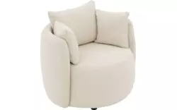 Goossens fauteuil terra wit stof - 8260332-goossens-terra-fauteuil-stof-01