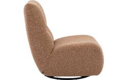Goossens draaifauteuil ivy rood stof - 8260344-goossens-ivy-fauteuil-stof-01