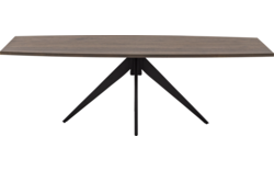 Goossens eettafel clear donker bruin eiken - 8260365-goossens-clear-eettafel-eiken-donker-bruin-02