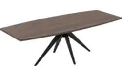 Goossens eettafel clear donker bruin eiken - 8260365-goossens-clear-eettafel-eiken-donker-bruin-01