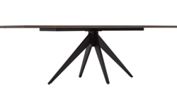 Goossens eettafel clear donker bruin eiken - 8260365-goossens-clear-eettafel-eiken-donker-bruin-01