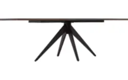 Goossens eettafel clear donker bruin eiken - 8260365-goossens-clear-eettafel-eiken-donker-bruin-01