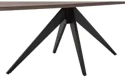 Goossens eettafel clear donker bruin eiken - 8260365-goossens-clear-eettafel-eiken-donker-bruin-01