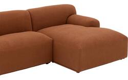 Goossens excellent loungebank sens bruin stof - 8260371-gespiegeld-02