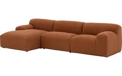 Goossens excellent loungebank sens bruin stof - 8260371-goossens-excellent-sens-bank-stof-bruin-02