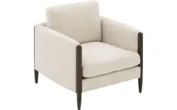 Goossens fauteuil handsome beige stof - 8260374-goossens-handsome-fauteuil-stof-01