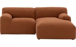 Goossens excellent loungebank sens bruin stof - 8260375-gespiegeld-02