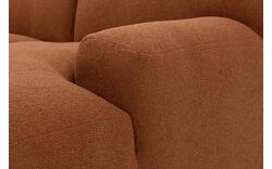 Goossens excellent loungebank sens bruin stof - 8260375-gespiegeld-02