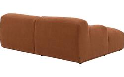 Goossens excellent loungebank sens bruin stof - 8260375-goossens-excellent-sens-bank-stof-bruin-01