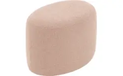 Goossens eetkamerpoef alta roze stof - 8260379-goossens-alta-eetkamerstoel-stof-roze-01