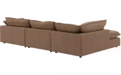 Goossens hoekbank august bruin stof - 8260407-gespiegeld-02