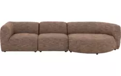 Goossens zitbank howard bruin stof - 8260409-gespiegeld-02