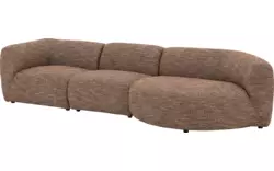 Goossens zitbank howard bruin stof - 8260409-gespiegeld-03