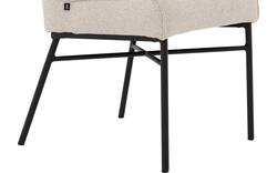Goossens eetkamerstoel rory beige stof - 8260412-goossens-rory-eetkamerstoel-stof-beige-01