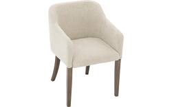 Goossens eetkamerstoel peda beige stof - 8260414-goossens-peda-eetkamerstoel-stof-beige-01