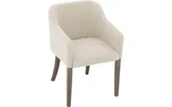 Goossens eetkamerstoel peda beige stof - 8260414-goossens-peda-eetkamerstoel-stof-beige-01
