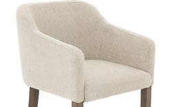 Goossens eetkamerstoel peda beige stof - 8260414-goossens-peda-eetkamerstoel-stof-beige-01