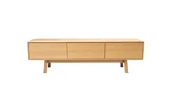 Goossens basic tv meubel emilie blank eiken - 8260423-goossens-basic-emilie-tv-meubel-eiken-blank-01