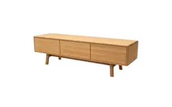 Goossens basic tv meubel emilie blank eiken - 8260423-goossens-basic-emilie-tv-meubel-eiken-blank-01