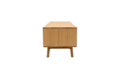 Goossens basic tv meubel emilie blank eiken - 8260423-goossens-basic-emilie-tv-meubel-eiken-blank-01