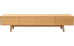 Goossens basic tv meubel emilie blank eiken - 8260424-goossens-basic-emilie-tv-meubel-eiken-blank-01