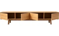 Goossens basic tv meubel emilie blank eiken - 8260424-goossens-basic-emilie-tv-meubel-eiken-blank-02