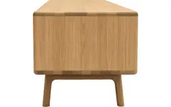 Goossens basic tv meubel emilie blank eiken - 8260424-goossens-basic-emilie-tv-meubel-eiken-blank-01