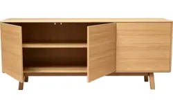 Goossens basic dressoir emilie blank eiken - 8260425-goossens-basic-emilie-dressoir-eiken-01