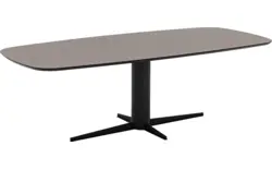 Goossens eettafel suzy bruin hpl - 8260464-goossens-suzy-eettafel-hpl-bruin-01