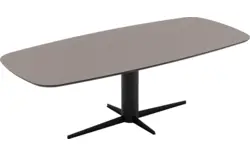 Goossens eettafel suzy bruin hpl - 8260464-goossens-suzy-eettafel-hpl-bruin-01