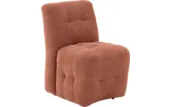 Goossens eetkamerstoel cloudy roze stof - 8260466-goossens-cloudy-eetkamerstoel-stof-roze-01