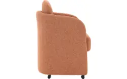 Goossens eetkamerstoel leah roze stof - 8260467-goossens-leah-eetkamerstoel-stof-roze-01