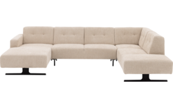 Goossens u bank ares beige stof - 8260600-goossens-ares-bank-stof-beige-01