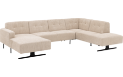 Goossens u bank ares beige stof - 8260600-goossens-ares-bank-stof-beige-02