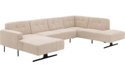 Goossens u bank ares beige stof - 8260600-goossens-ares-bank-stof-beige-01