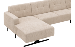 Goossens u bank ares beige stof - 8260600-goossens-ares-bank-stof-beige-01