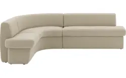 Goossens eetkamer hoekbank florence beige stof - 8260604-gespiegeld-02