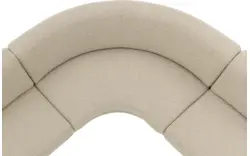 Goossens eetkamer hoekbank florence beige stof - 8260604-gespiegeld-02