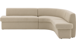 Goossens eetkamer hoekbank florence beige stof - 8260604-goossens-florence-eetkamerstoel-stof-beige-01
