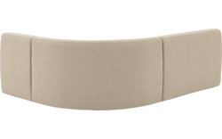 Goossens eetkamer hoekbank florence beige stof - 8260604-goossens-florence-eetkamerstoel-stof-beige-01