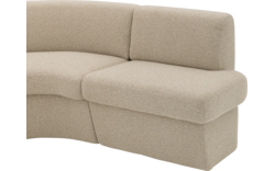 Goossens eetkamer hoekbank florence beige stof - 8260604-goossens-florence-eetkamerstoel-stof-beige-01