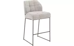 Goossens barstoel ronnie beige stof - 8260608-goossens-ronnie-barstoel-stof-01
