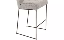 Goossens barstoel ronnie beige stof - 8260608-goossens-ronnie-barstoel-stof-01