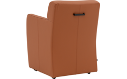 Goossens eetkamerstoel montana bruin leer - 8260628-goossens-montana-eetkamerstoel-leer-bruin-02